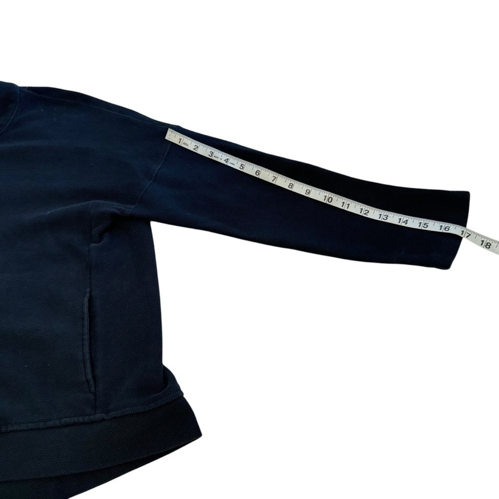 Madewell Womens Textured Knit Black Long Sleeve Zip-up Jacket Size S - Picture 9 of 9